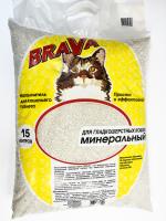 Brava наполнитель впитывающий для короткошерстных кошек и котят