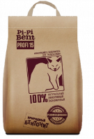 Pi-Pi Bent PROFI 15 (NO NAME) комкующийся наполнитель для туалета кошек 15кг