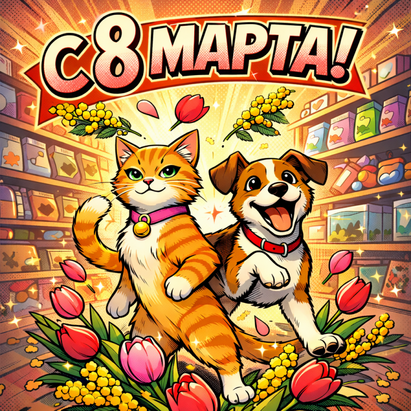 Изменения в графике доставки на 8 марта