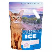 Savanna ice Наполнитель силикагелевый для кошек, с ароматом детской присыпки 