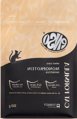 Enso Cat Formula Monoprotein сухой корм для кошек со свежей индейкой и шпинатом