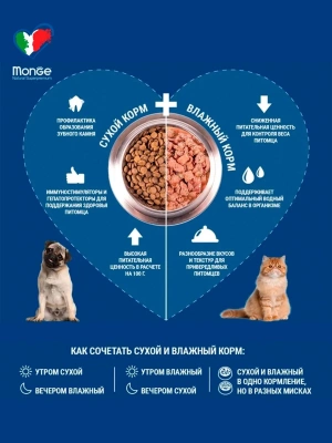 Monge Cat Natural Monoprotein пауч для котят и беременных кошек, из форели 85г
