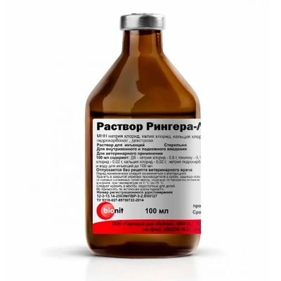 Bionit Рингера-Локка раствор, 100мл