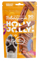 Holly Jolly! Лакомство для собак всех пород, колбаски из говядины 90гр