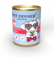 Best Dinner Exclusive Vet Profi Gastro Intestinal консервы для собак, говядина с сердцем