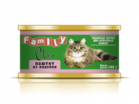 Clan Family консервы для кошек паштет из индейки