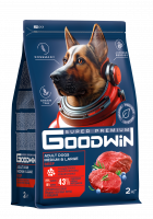 Goodwin Сухой корм для взрослых собак средних и крупных пород, с говядиной