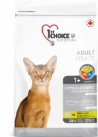 Уценка: 1ST CHOICE Hypoallergenic сухой корм для кошек, утка 2.72 кг (Срок до 11.05.2025)