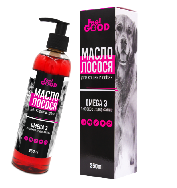 Масло лососевое для кошек