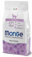 Monge Cat Sterilised корм для стерилизованных кошек из курицы