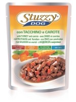 Stuzzy Dog консервы в пауче для собак (с индейкой и морковью в соусе) 100гр