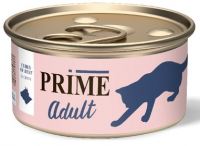 Prime Консервы в соусе для кошек, говядина, 75г