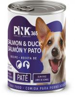 Pink 365 влажный корм для собак, консерва, лосось с уткой