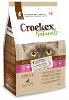Crockex Naturals корм сухой для взрослых кошек, ягненок рис