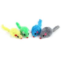 Алькор Игрушка для кошек мышь, искусственный мех, 5см