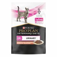 Pro Plan Purina UR консервы для кошек при заболеваниях нижних отделов мочевыводящих путей у взрослых кошек (лосось) 85 гр