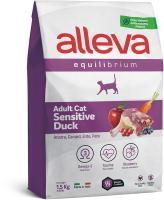 Alleva Equilibrium Sensitive Duck для взрослых кошек с уткой