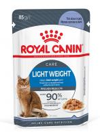 Royal Canin Light Weight влажный корм для контроля набора веса, кусочки в желе, 85г
