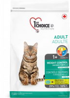 Уценка: 1st Choice корм для кошек Weight Control, цыпленок 350г (Срок до 09.04.2024)