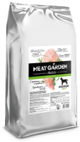 Уценка: Meat Garden Medium adult сухой беззерновой корм для собак средних пород с кроликом и травами 12кг (Повреждена упаковка)
