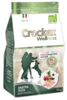 Crockex Wellness корм сухой для взрослых собак средних и крупных пород с уткой и рисом
