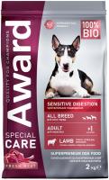 AWARD Special Care Sensitive Digestion, для собак с чувствительным пищеварением со свежим мясом ягненка