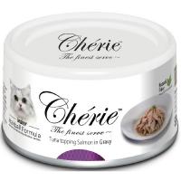 Pettric Cherie Hairball Control консерва с тунцом и лососем в подливе 80гр