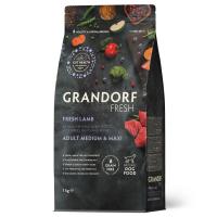 Grandorf Fresh Dog Adult Medium & Maxi Lamb&Sweet Potato Сухой корм для взрослых собак средних и крупных пород, свежее мясо ягненка с бататом 