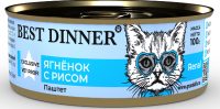 Best Dinner Exclusive Vet Profi Renal консервы для кошек, ягненок с рисом
