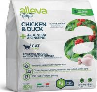 Alleva Holistic Cat Adult Chicken & Duck Сухой корм для взрослых кошек с курицей, уткой, алоэ вера и женьшенем