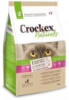 Crockex Naturals корм сухой для пожилых кошек, утка рис