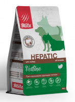 Blitz Vetline Hepatic Dog сухой диетический корм для собак при нарушении функций печени