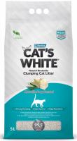 Cat's White Marseille Soap наполнитель комкующийся с ароматом марсельского мыла