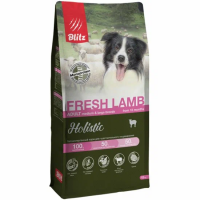 Уценка: Blitz Holistic Adult Fresh Lamb сухой корм для собак, свежий ягненок (Срок до 02.09.26)
