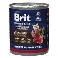 Brit Heart & Liver консервы для собак (сердце и печень) 850гр
