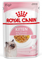 Royal Canin Kitten Jelly корм консервированный для котят до 12 месяцев, кусочки в желе