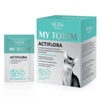 Veda My Totem Actiflora Синбиотический комплекс для кошек 1г, 1 саше