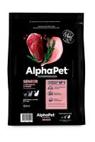 AlphaPet Superpremium с кроликом и уткой для кошек от 7 лет