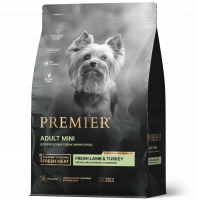 Уценка: Premier Dog Lamb & Turkey Adult Mini Свежее мясо ягненка с индейкой для собак мелких пород (Повреждена упаковка)