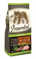 Primordial корм сухой для кошек беззерновой утка, индейка