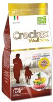 Crockex Wellness корм сухой для взрослых собак мелких пород с ягненком и рисом