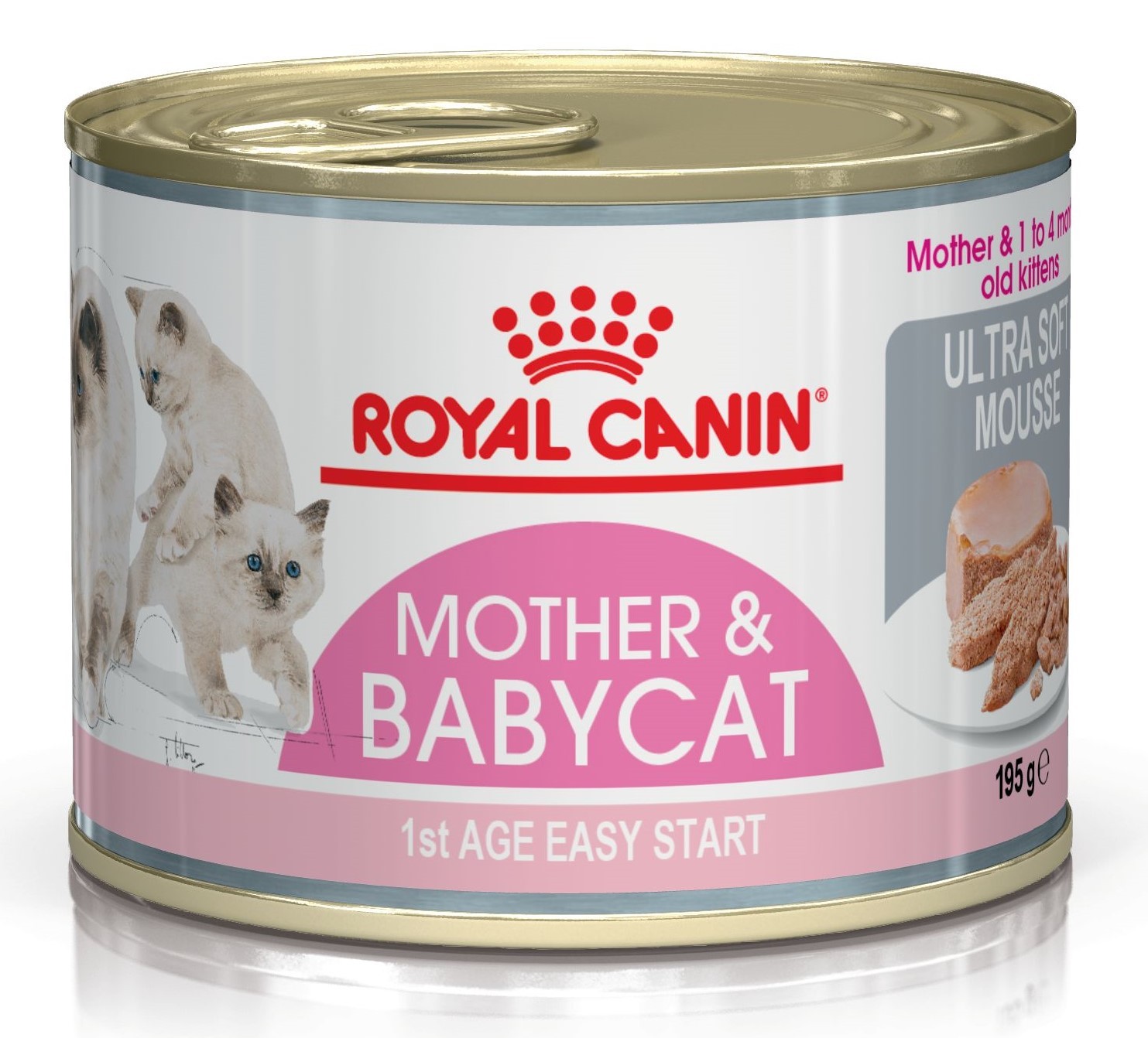 Royal Canin Babycat Instinctive для беременных кормящих кошек и котят 195гр