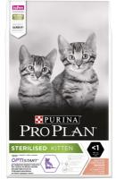 Pro Plan Kitten Sterilised для стерилизованных котят, с лососем