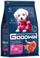 Goodwin Сухой корм  для щенков, беременных и кормящих мелких и миниатюрных пород, с ягненком 