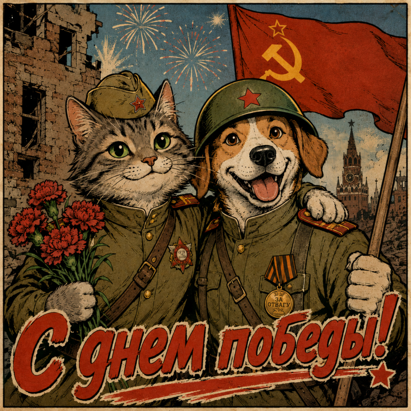 Изменения в графике работы в связи с 9 мая