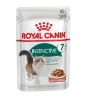 Royal Canin Instinctive +7 для кошек в возрасте старше 7 лет, кусочки в соусе