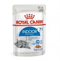 Royal Canin Indoor Sterilized 7+ Влажный корм для кошек (в возрасте от 7 до 12 лет), живущих в помещении, кусочки в желе