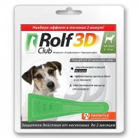 Rolf Club 3D Капли для собак, 4-10кг 1пип