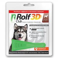 Rolf Club 3D Капли для собак, 20-40кг 1пип