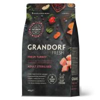 Grandorf Fresh Cat Sterilised Turkey&Sweet Potato Сухой корм для стерилизованных кошек, индейка с бататом